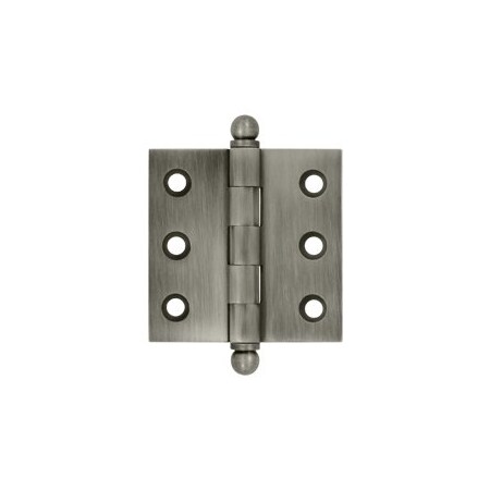 Deltana CH2020U15A Ball Tip Cabinet Hinge Antique Nickel, 10PK CH2020U15A-XCP10
